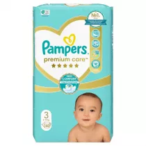 Pampers Pieluchy Midi 3 Premium Care (6-10 kg) 60 szt.