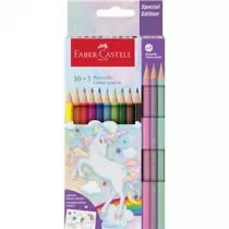 Faber-Castell Kredki szecioktne Unicorn 13 szt.