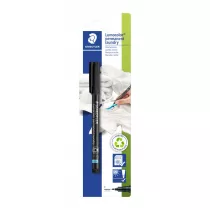 Staedtler Pisak do tkanin Lumocolor laundry, czarny, F, wodoodporny