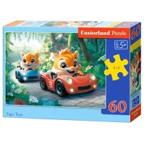 Puzzle 60 Tiger Tour CASTOR Castorland