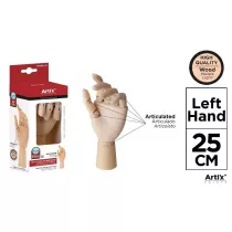 Model d�oni Lewa drew do nauki rysowania 25,5cm Artix