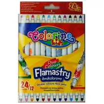 Patio Flamastry dwustronne 32353 24 kolory