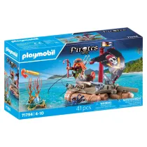Playmobil Pirates Piracka tratwa ze skarbem 71794