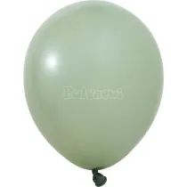 GoParty Balony lateksowe Pastel zgnitozielone 25cm