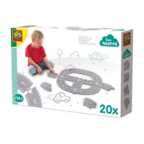 Filcowy tor drogowy &ndash; zestaw 20 element�w Ses Creative