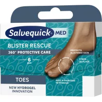 Salvequick Plastry na p�cherze na palce Blister Rescue (28.02.2025) 6 szt.
