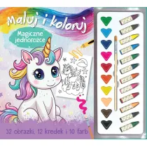 Maluj i koloruj. Magiczne jednoro�ce