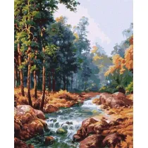 Ideyka Malowanie po numerach - Karpacka fontanna 40x50cm