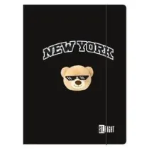 St. Majewski Teczka z gumk� A4 NYC Mood