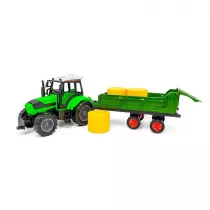 Traktor z przyczep pod kloszem New Fashion Vehicles 101763 Ciuciubabka