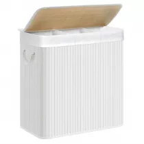 Songmics Kosz bambusowy stojcy 60 cm
