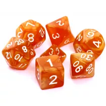 Komplet koci RPG - Perowe ciemnote ( biae cyfry) Rebel