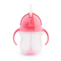 Kubek Munchkin niekapek ze s�omk� 207ml r�owy