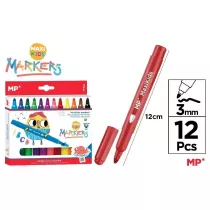 Mp Main Paper Flamastry Maxi Kids 12 kolorw