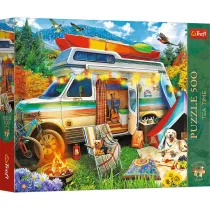 Puzzle 500 el. Tea Time: Kamper Trefl
