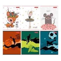 Herlitz Zeszyt A5 Cute/Games&Sport linia 32 kartki