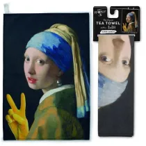 If Tea Towels r�cznik kuchenny Dziewczyna z per��