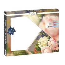Icom Polska Malowanie po numerach - Kwiatek 30x40cm