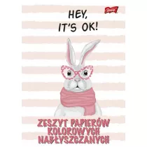 Unipap Zeszyt papierw kolorowych nabyszczanych A5 10 kartek