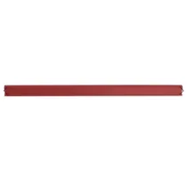 Pbs Listwa zaciskaj�ca DONAU, PVC, A4, 10mm, do 100 kartek, czerwona