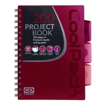 CoolPack Koobrulion A5 Red kratka 100 kartek