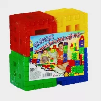 Klocki konstrukcyjne wafle 24 elementy CZAKO 025005