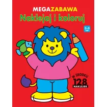 Megazabawa. Naklejaj i koloruj