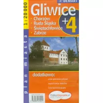 Plan miasta Gliwice + 4 1:20 000