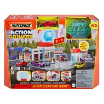 Zestaw Matchbox Prawdziwe Przygody Myjnia samochodowa HNJ54 Mattel