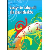 Zeszyt do kaligrafii dla szeciolatkw