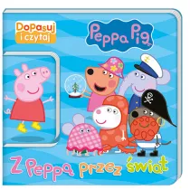 Peppa Pig. Dopasuj i czytaj cz 1. Z Pepp przez wiat