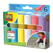 Ses Creative Kreda kolorowa do chodnikw 6 szt.