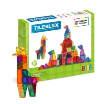 Tileblox. Zestaw t�czowy. 104 element�w