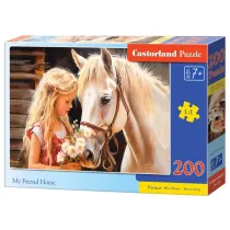 Puzzle 200 el. My Friend Horse Castorland