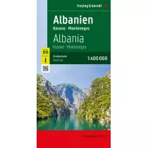 Mapa Albania 1:400 000