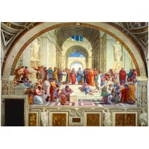 Puzzle 1000 el. Szko�� Ate�ska, Raphael, 1511 Bluebird Puzzle