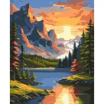 Qbee Malowanie po numerach - wit w grach 40x50cm