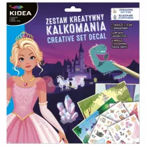 Derform Kalkomania - zestaw kreatywny Ksiniczki