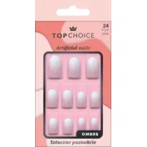 Top Choice Sztuczne paznokcie ombre migdaki 24 szt.