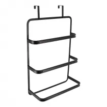 Tendance Metalowy wieszak na rczniki Raspo Black