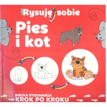 Pies i kot rysuj sobie