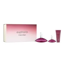 Calvin Klein Zestaw Euphoria Woman Woda perfumowana + Woda perfumowana mini + Balsam do cia�a 100 ml + 30 ml + 100 ml