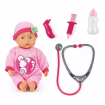 Lalka z zestawem lekarza Bayer