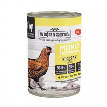 Wiejska Zagroda Karma mokra dla kota Monobiakowa Kurczak (dorosy) 400 g