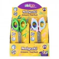 Noyczki szkolne mix (12szt) STRIGO