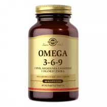 Solgar Omega 3-6-9 - suplement diety 60 kaps.