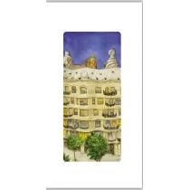 DaVinci Karnet 12x23cm + koperta Gaudi La Pedrera