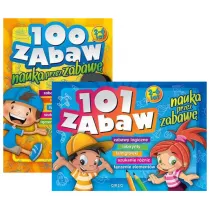 Pakiet Nauka przez zabaw: 100 zabaw, 101 zabaw