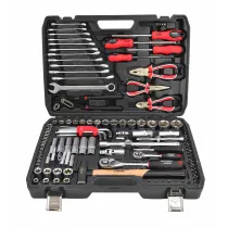 Awtools Zestaw kluczy 122el 1/2" / 1/4" black line