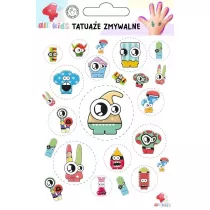 Tatuae zmywalne dla dzieci Stwory Potwory All4Kids